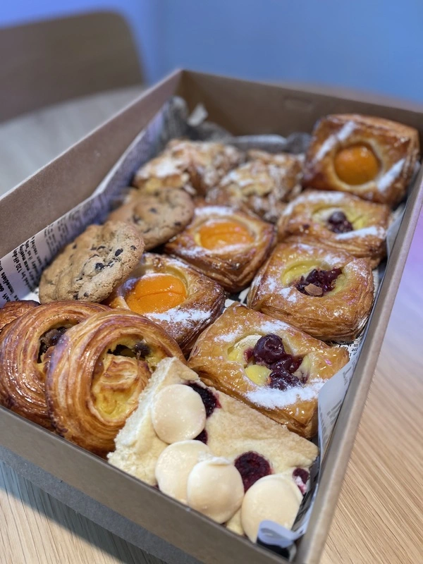 Lost Sheep catering pastry box