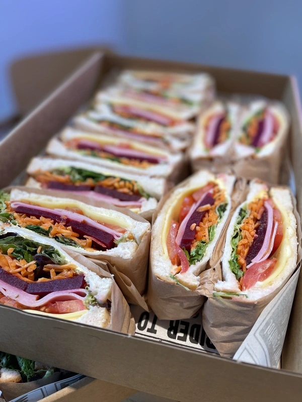 Lost Sheep catering sandwiches